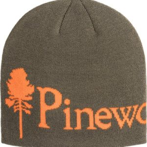 Pinewood Melange Muts - Groen/oranje