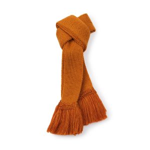 Laksen Garter Ties, mustard