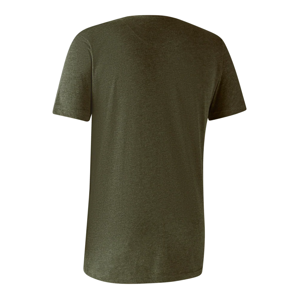 Deerhunter Basic O-neck Men (2 pack) in Adventure Green/Brown Leaf - Image 4