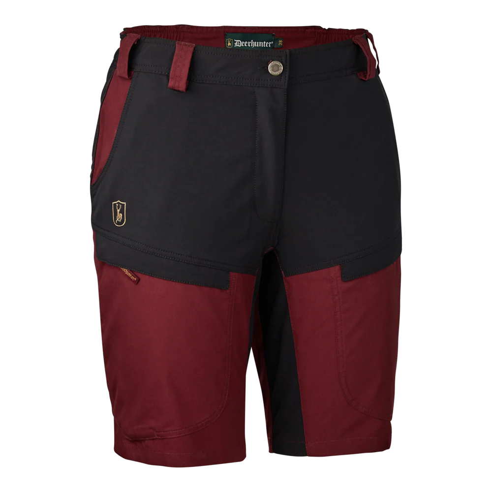 Deerhunter Lady Ann Shorts, oxblood red - Image 4