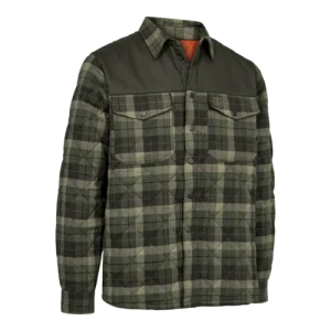 Deerhunter Elbert Padded Shirt Jacket, green check