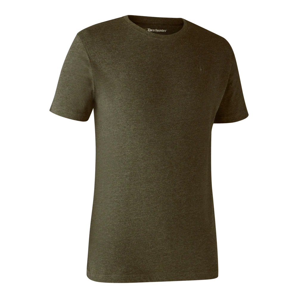Deerhunter Basic O-neck Men (2 pack) in Adventure Green/Brown Leaf - Image 3