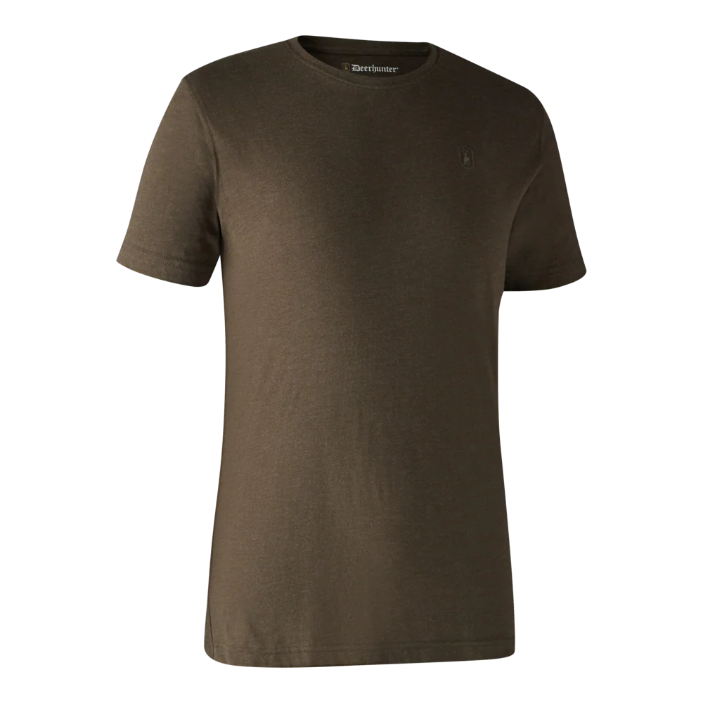 Deerhunter Basic O-neck Men (2 pack) in Adventure Green/Brown Leaf - Image 5