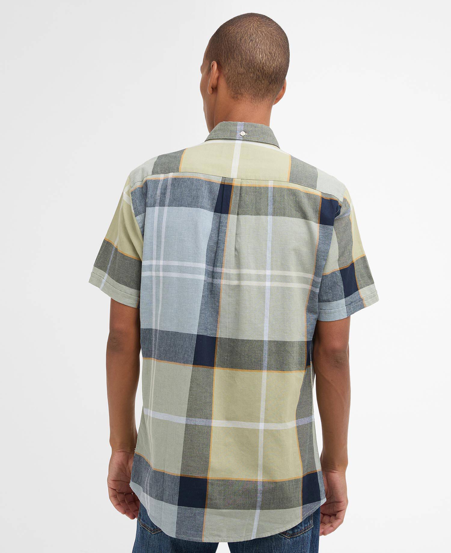 Barbour Douglas S/S Tailored Shirt, highland loch tartan - Image 3