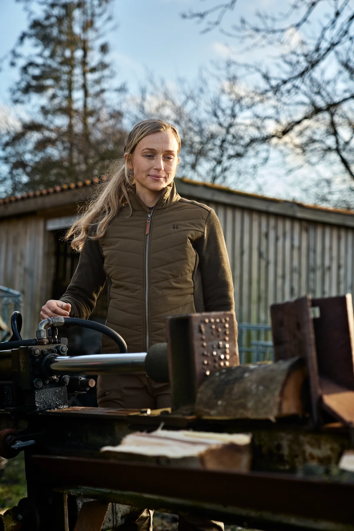 Härkila Sandhem Pro Insulated Cardigan Women, willow green - Image 9