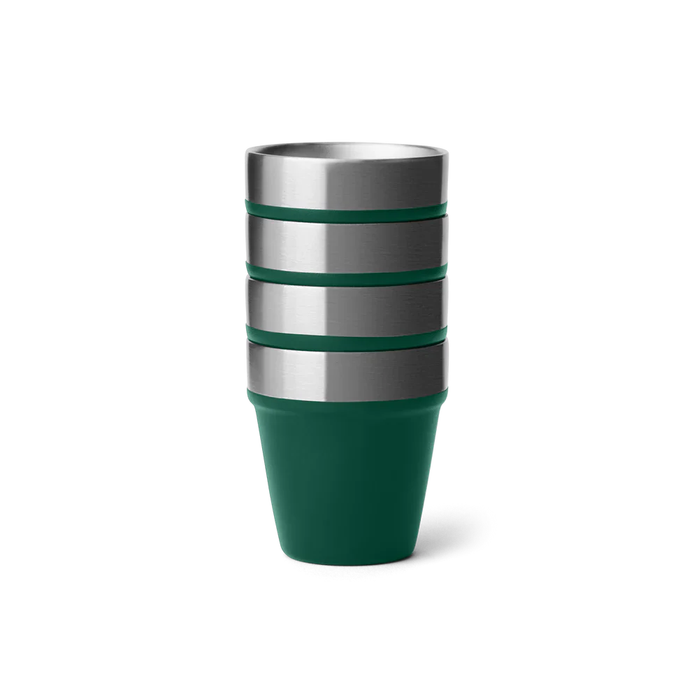 Yeti Shot Glasses & Case, black forest green - Image 4