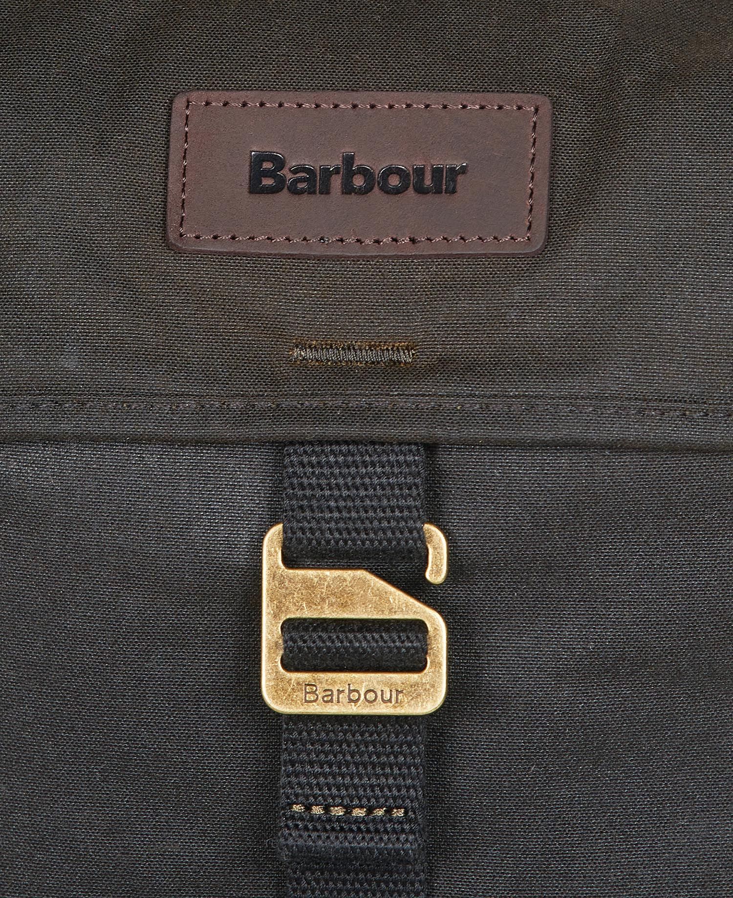 Barbour Essential Wax Backpack, olive - Image 6