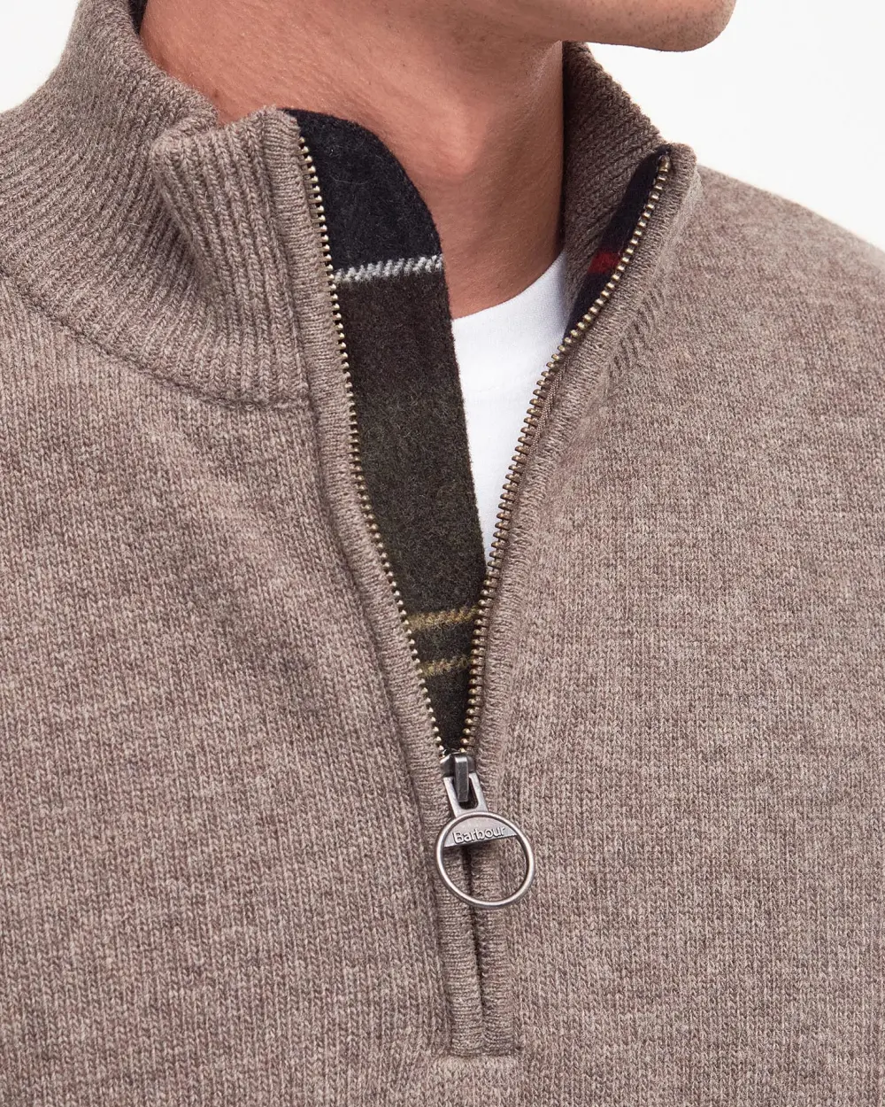 Barbour Holden Half Zip, military marl - Image 7