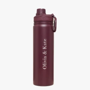 Aubergine Olivia & Kate Stainless Steel - Waterfles