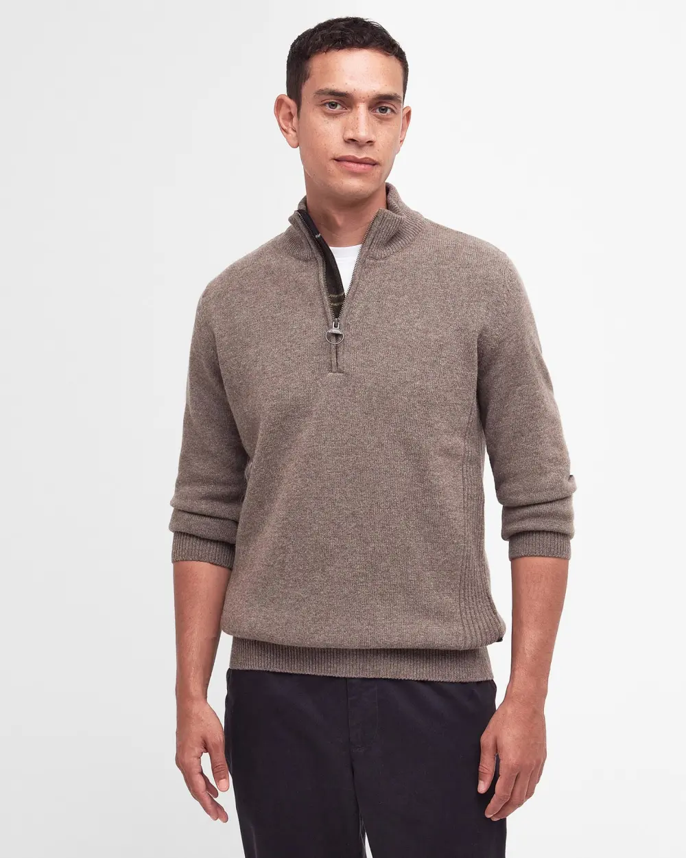 Barbour Holden Half Zip, military marl - Image 2