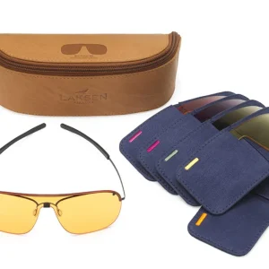 Laksen Shotmaster Single Shooting Glasses 5 Colors Set