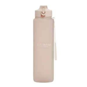 Beige Cabau Bloom - Waterfles