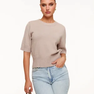 Beige Losse SS - Trui