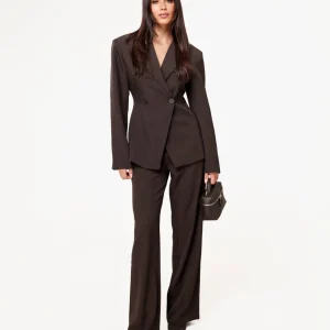 Donkerbruine Luxe Getailleerde - Set