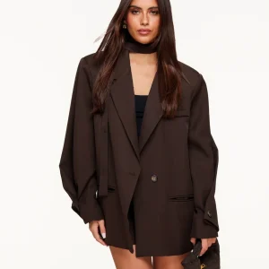Donkerbruine Classic Oversized - Blazer