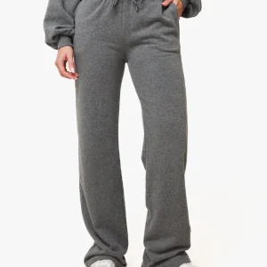 Donkergrijze Wijde Jogging - Broek