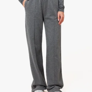 Donkergrijze Wijde Naden Jogging - Broek