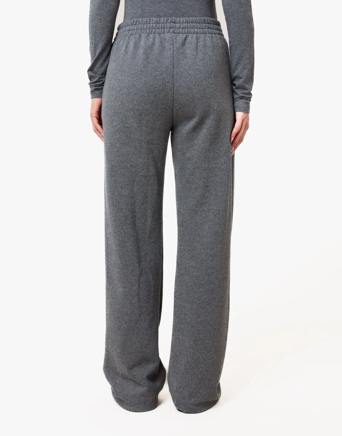Donkergrijze Wijde Naden Jogging - Broek - Image 3
