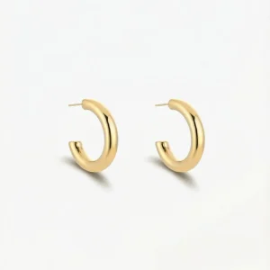 Gouden Basic 2.5 cm - Oorbellen