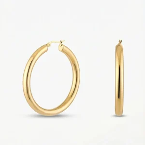 Gouden Grote Ring - Oorbellen