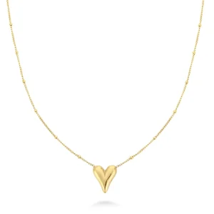 Gouden Statement Hartjes - Ketting