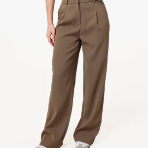 Khaki Luxe Rechte - Pantalon