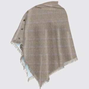 Dubarry Hazelwood Poncho, woodrose