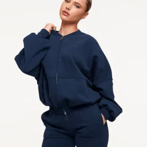 Navy Jogging LS - Vest