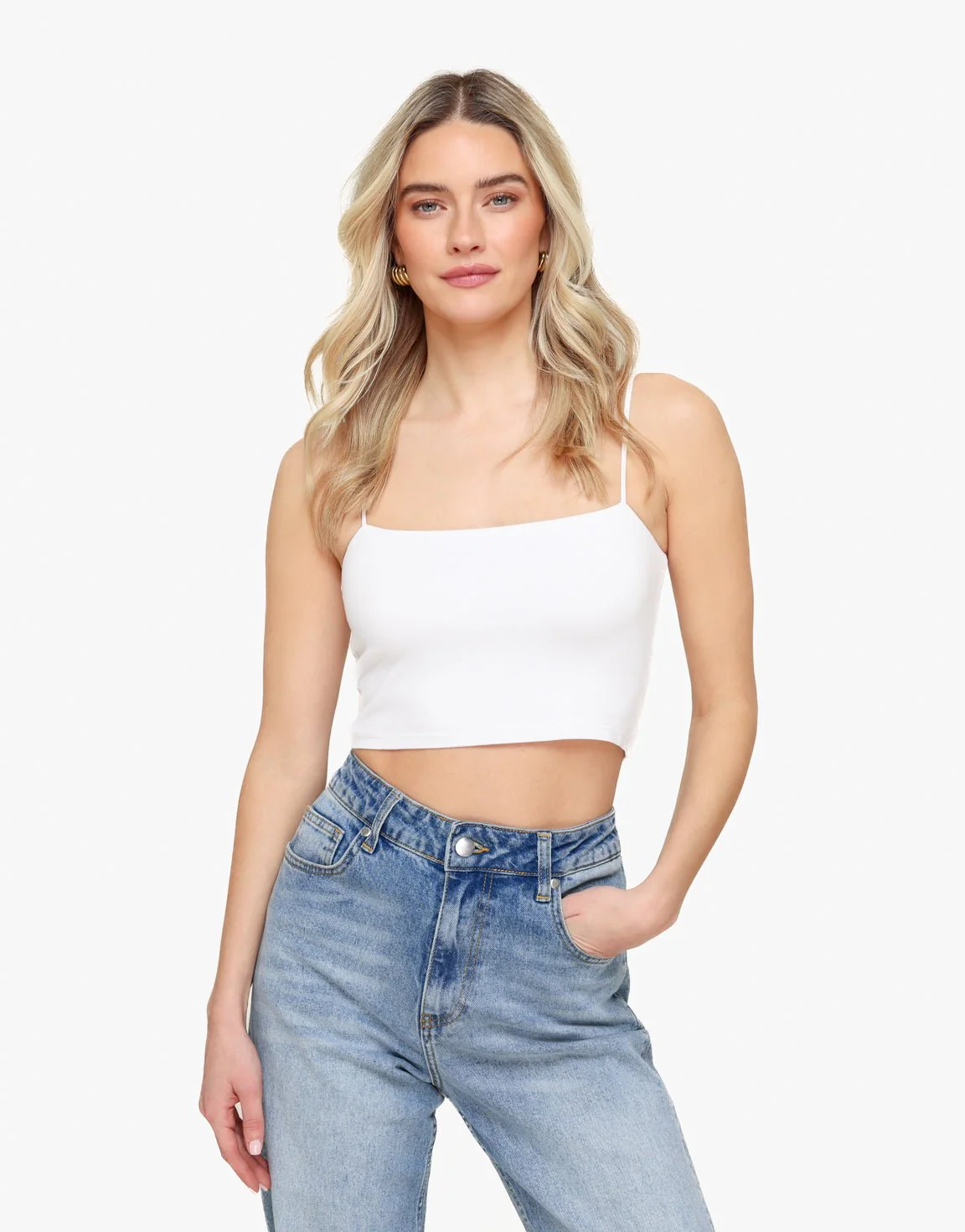 Witte Basic Bandeau - Top - Image 4