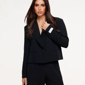 Zwarte Cropped - Blazer
