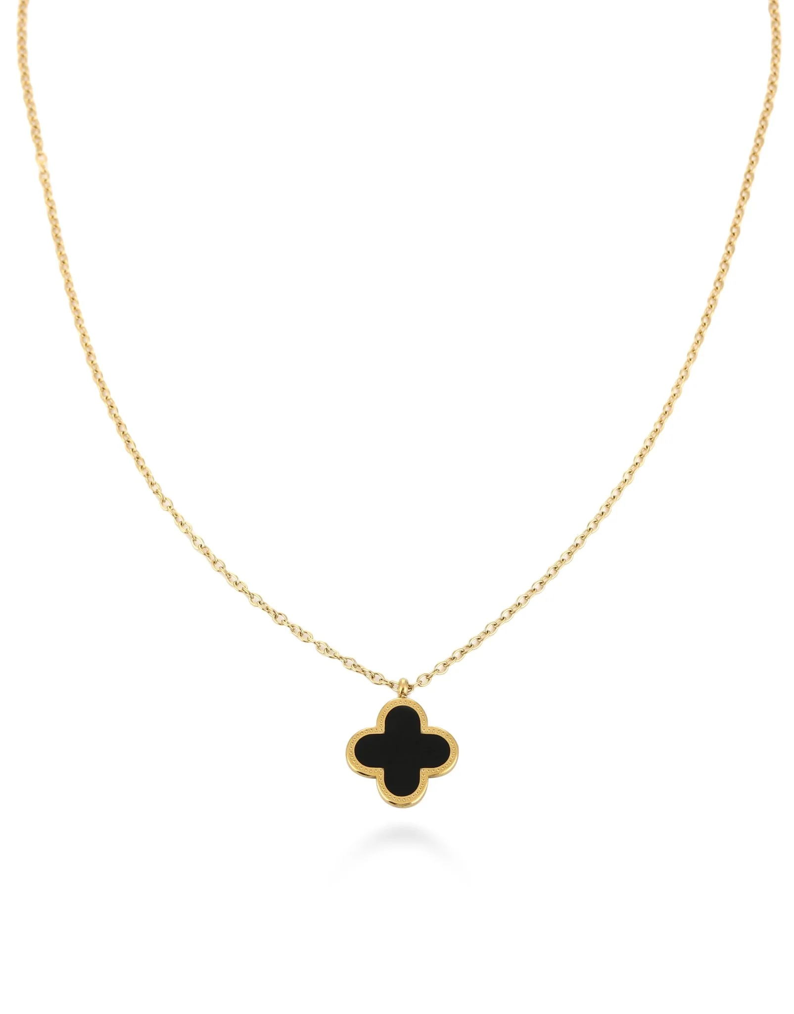 Zwarte Klaver - Ketting - Image 2